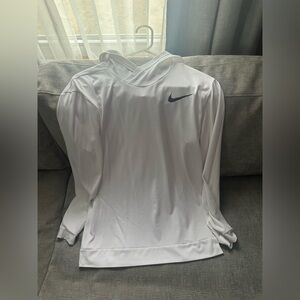 Nike White Dri-FIT Performance Top